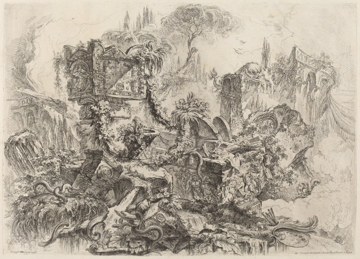 Neros grav af Giovanni Battista Piranesi