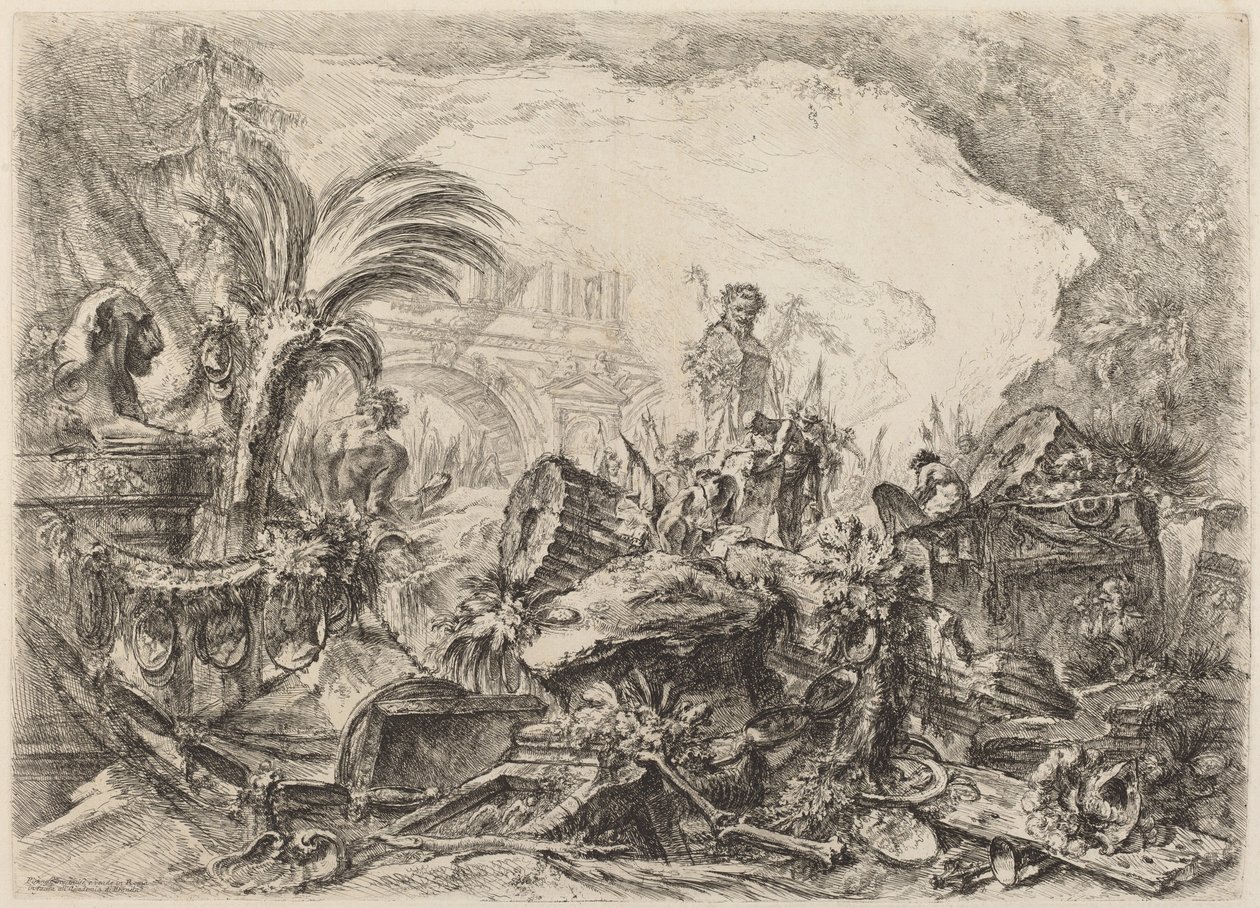 Triumfbuen af Giovanni Battista Piranesi