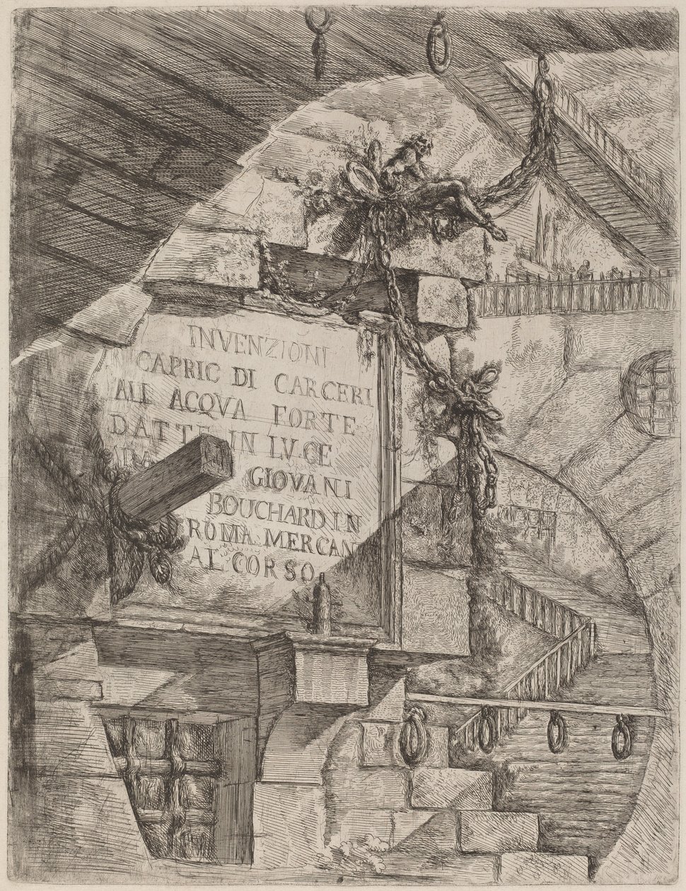 Titelplade af Giovanni Battista Piranesi