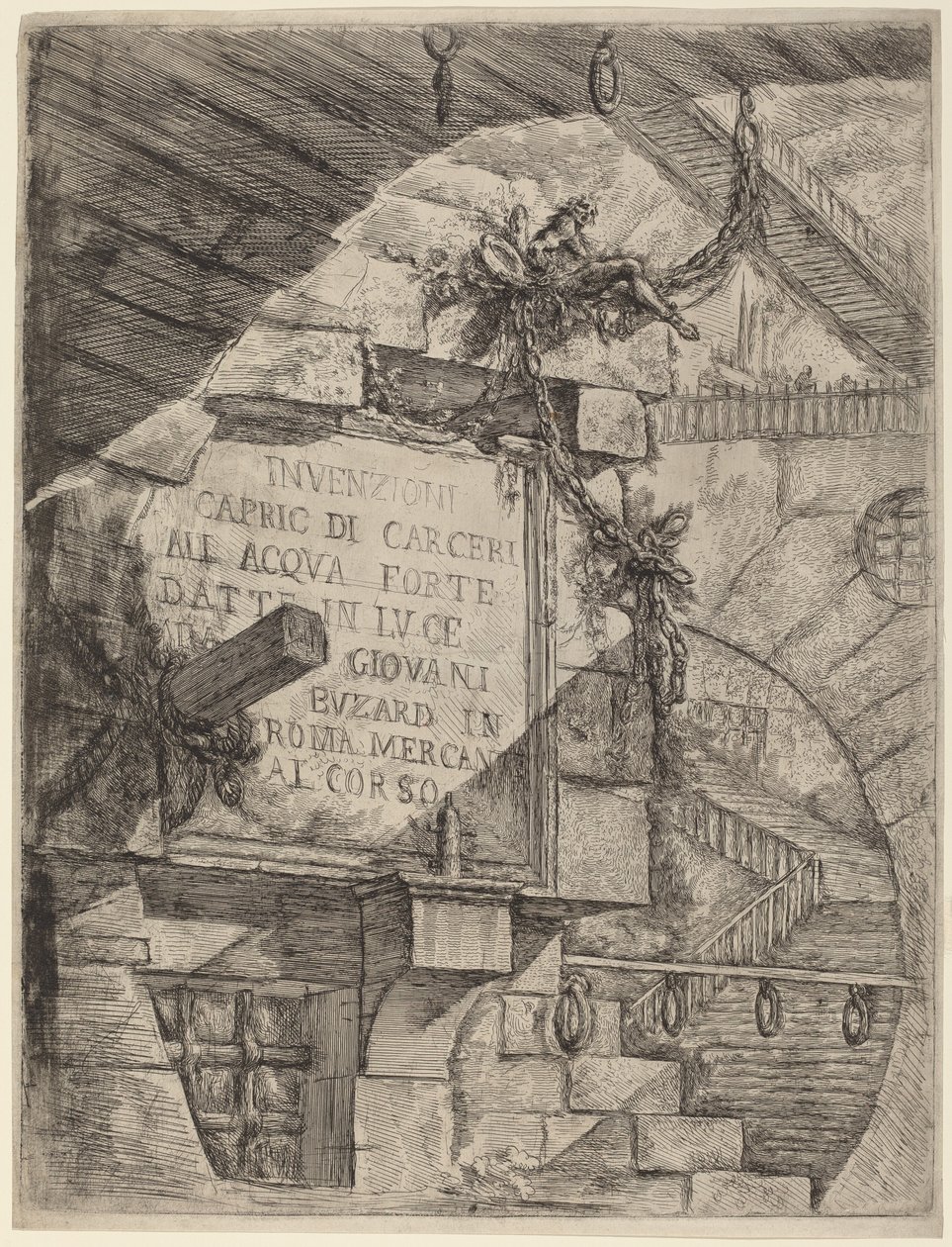 Titelplade af Giovanni Battista Piranesi