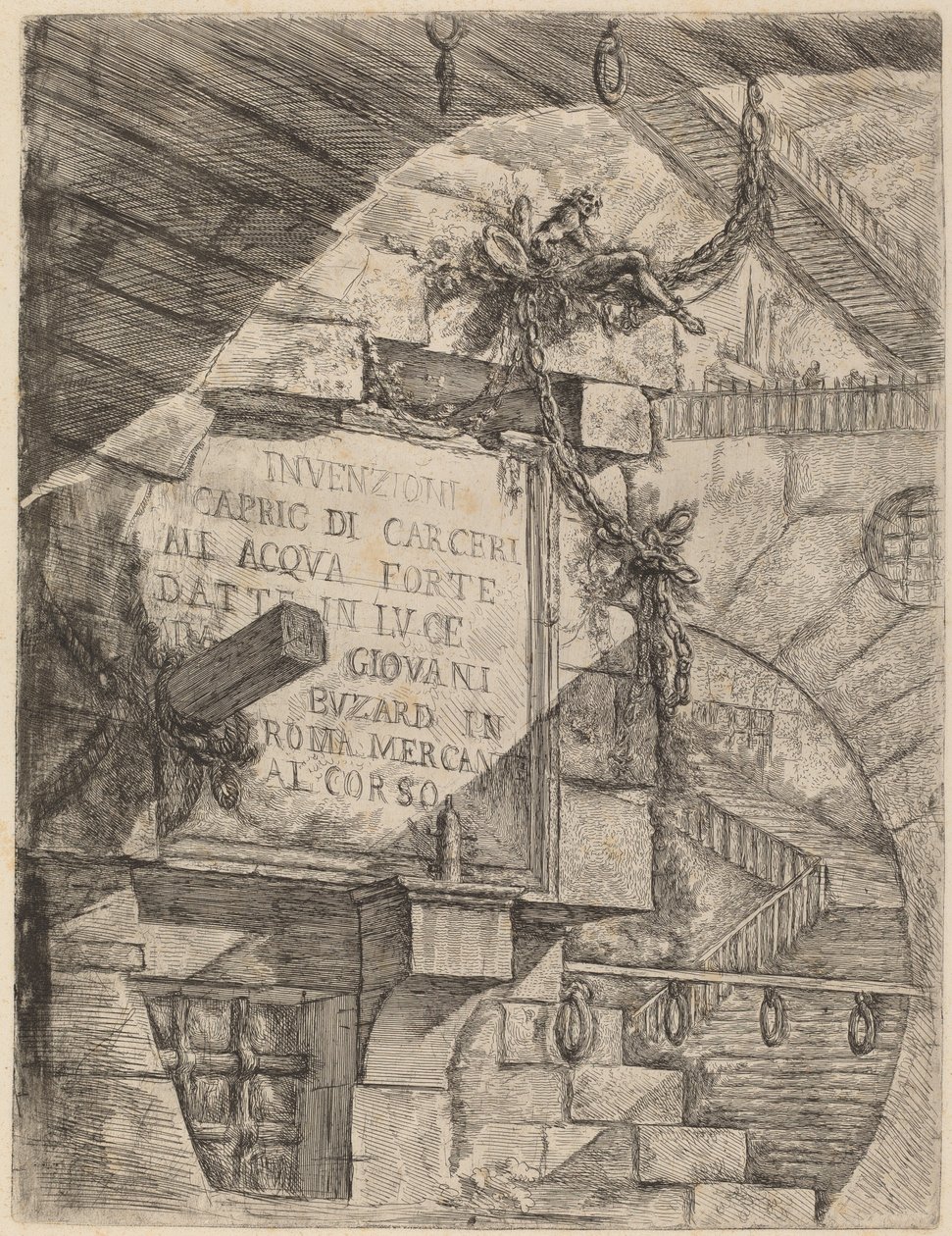 Titelplade af Giovanni Battista Piranesi