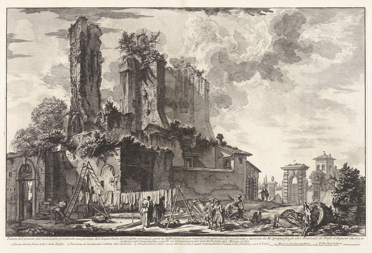 Udsigt over af Giovanni Battista Piranesi