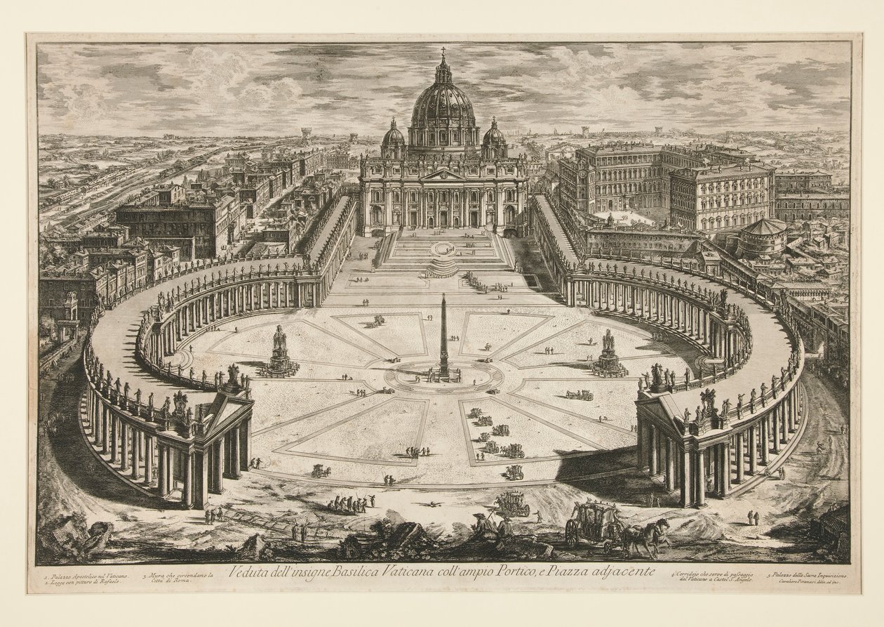 Udsigt over af Giovanni Battista Piranesi
