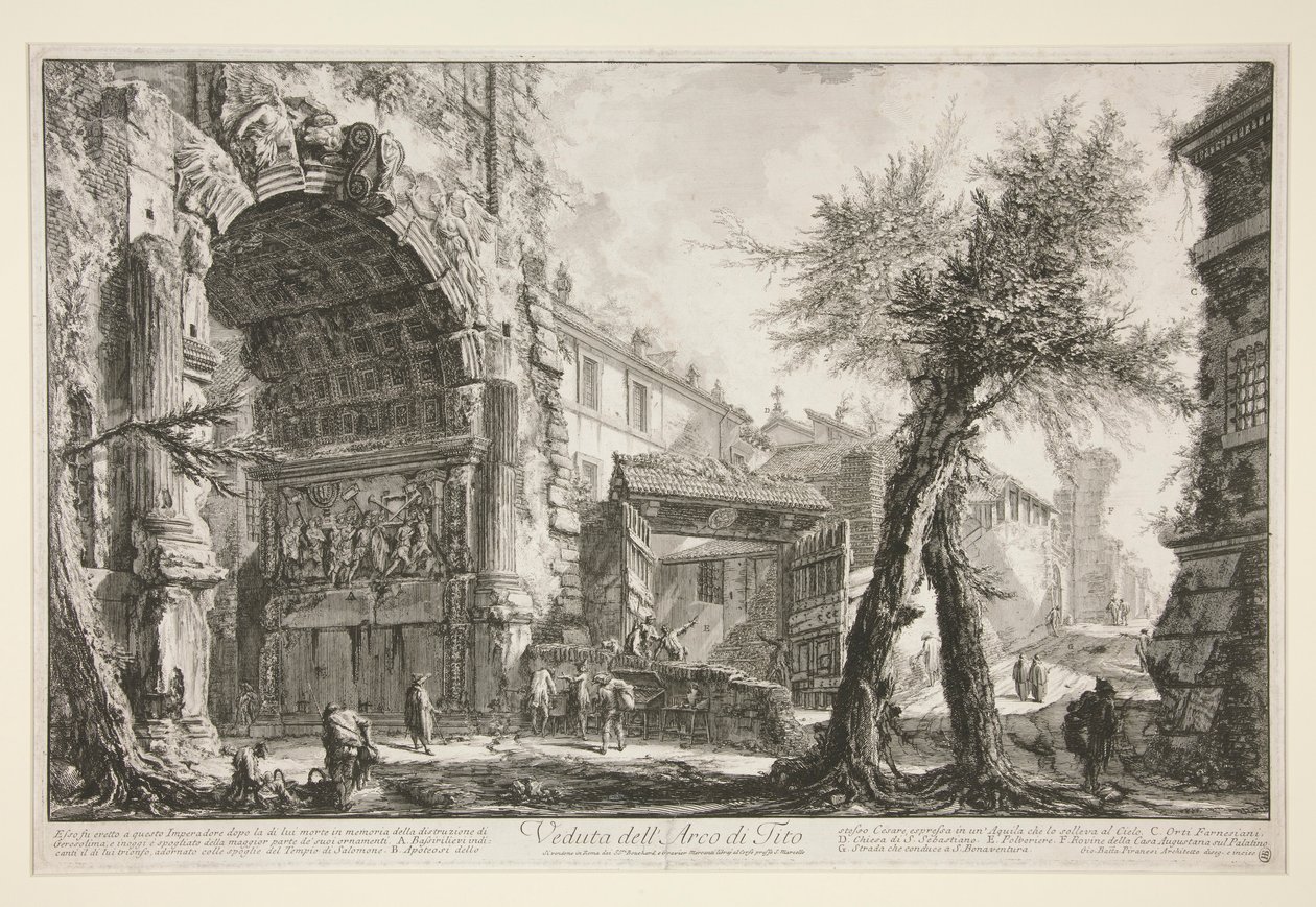 Udsigt over af Giovanni Battista Piranesi