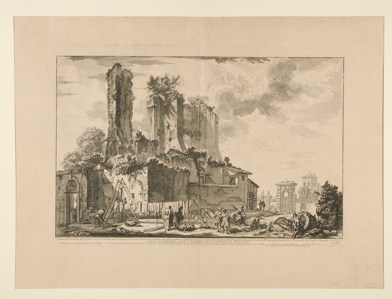 Udsigt over af Giovanni Battista Piranesi