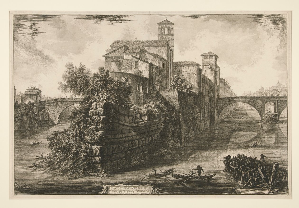 Udsigt over af Giovanni Battista Piranesi