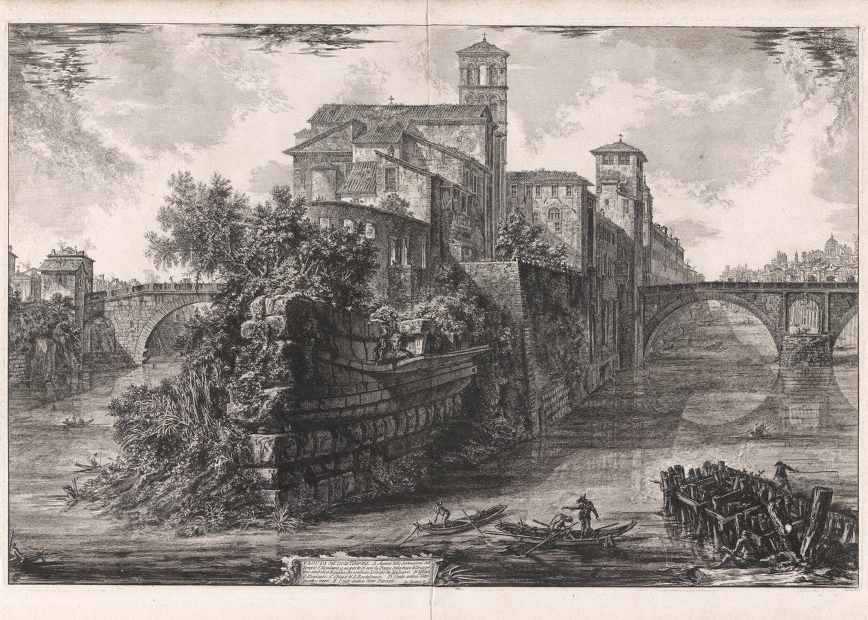 Udsigt over af Giovanni Battista Piranesi