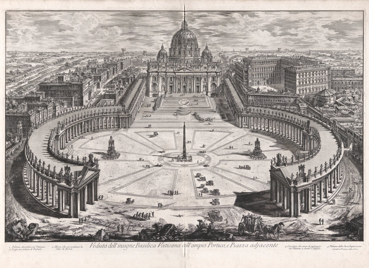 Udsigt over af Giovanni Battista Piranesi