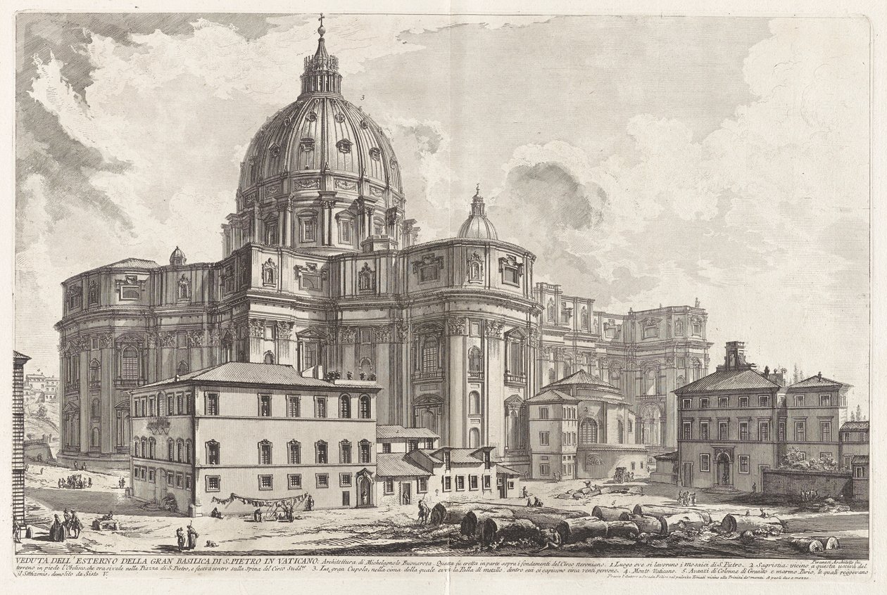 Udsigt over af Giovanni Battista Piranesi