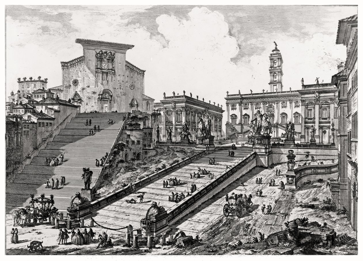 Udsigt over Capitoline Hill, fra 