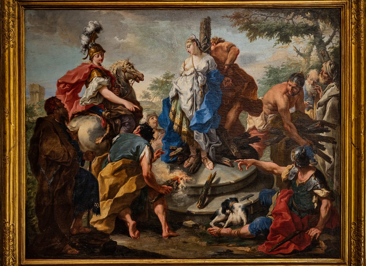 Olindo og Sophronia af Giovanni Battista Pittoni