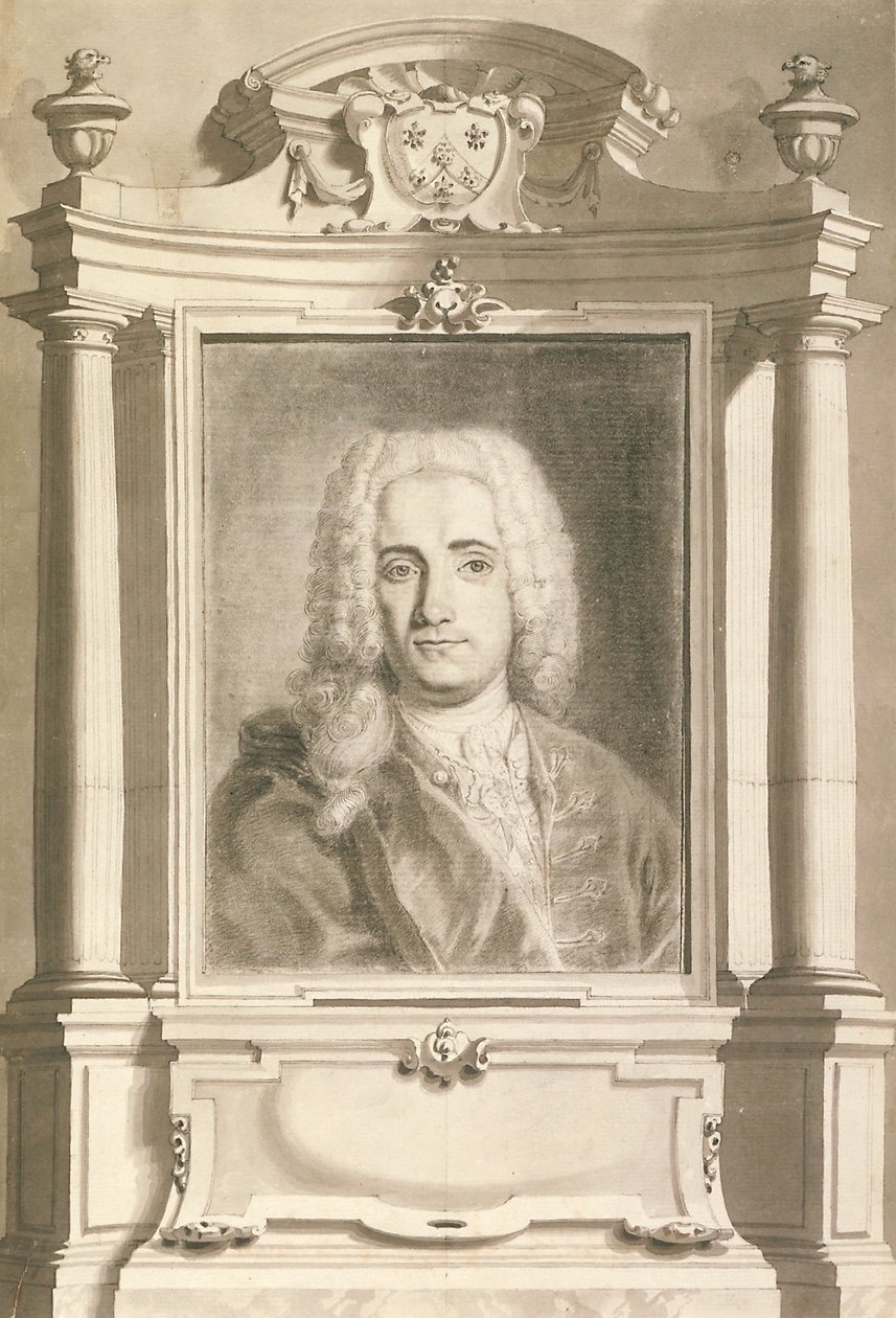 Selvportræt af Giovanni Battista Pittoni