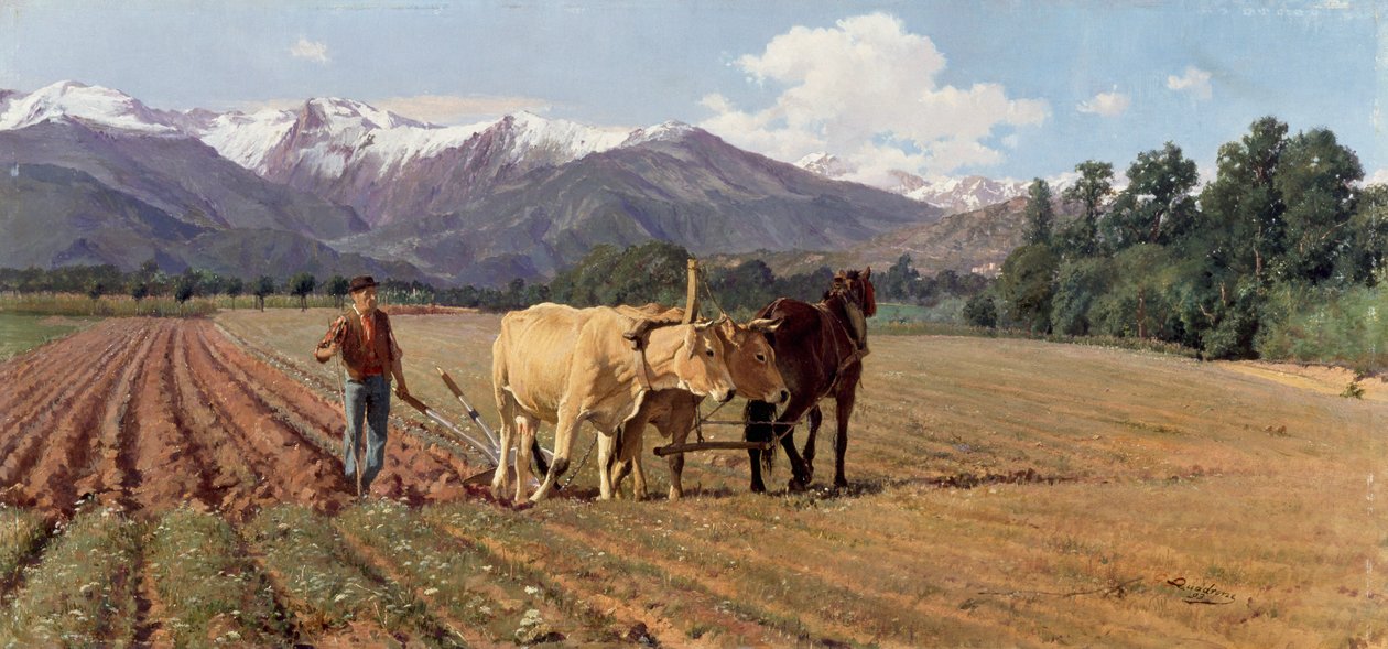 Pløjning af Giovanni Battista Quadrone