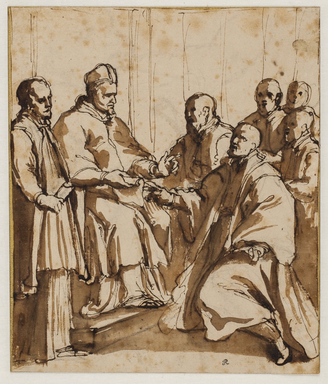 Pave Paul V udsteder tyren "Universet dominerer" af af Giovanni Battista Ricci