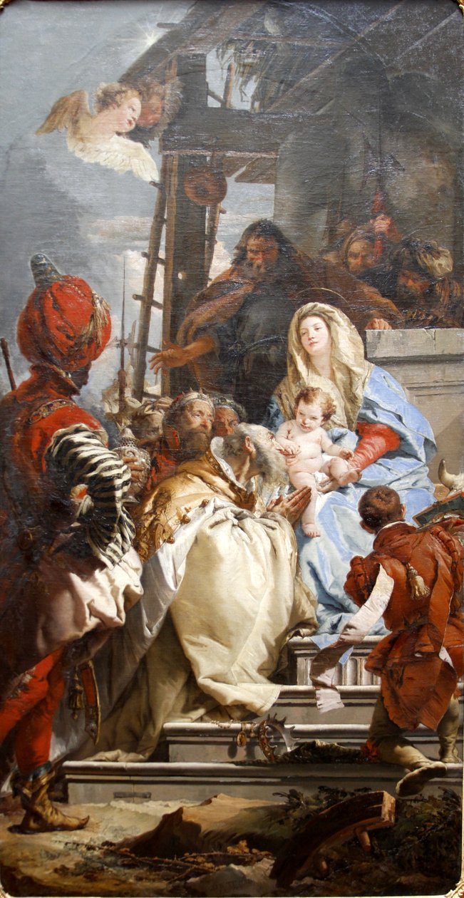 Anbetung der Könige af Giovanni Battista Tiepolo