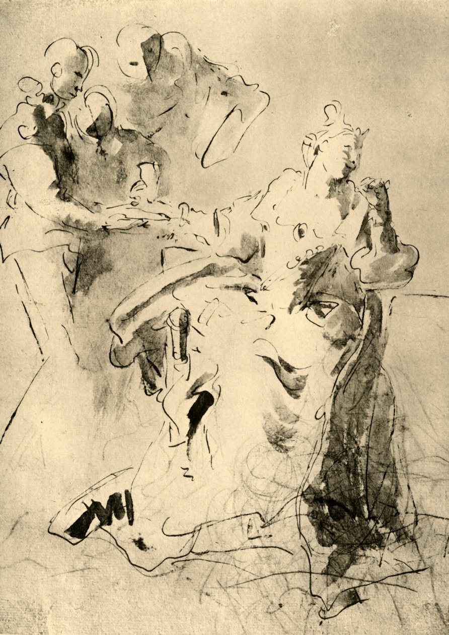Cleopatra, før 1751, 1928 af Giovanni Battista Tiepolo