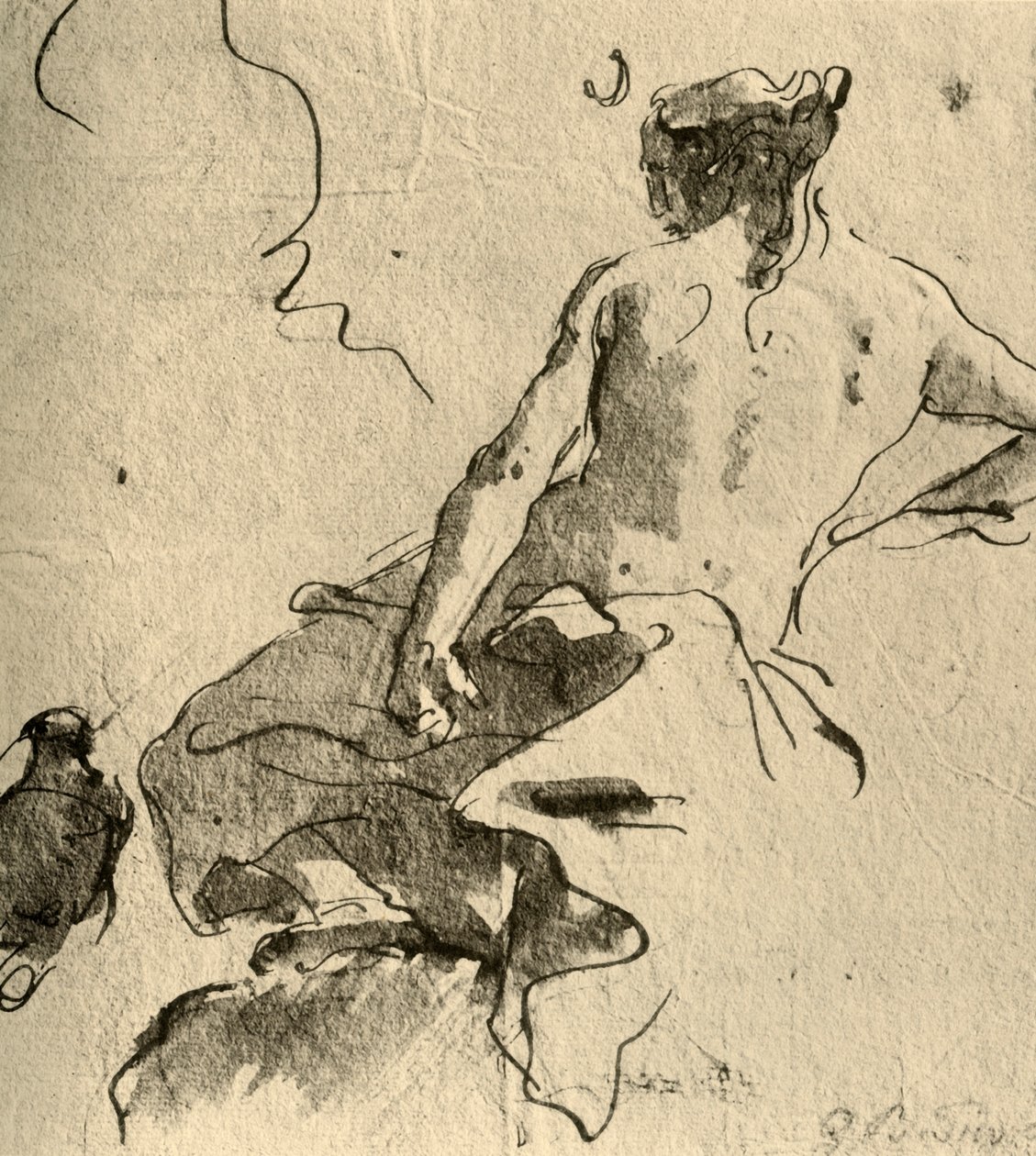Diana, 1757, 1928 af Giovanni Battista Tiepolo