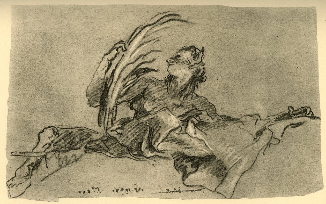 Kvindefaun, c1761, 1928 af Giovanni Battista Tiepolo