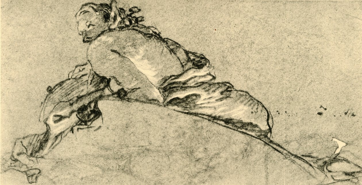 Kvindefaun, c1761, 1928 af Giovanni Battista Tiepolo