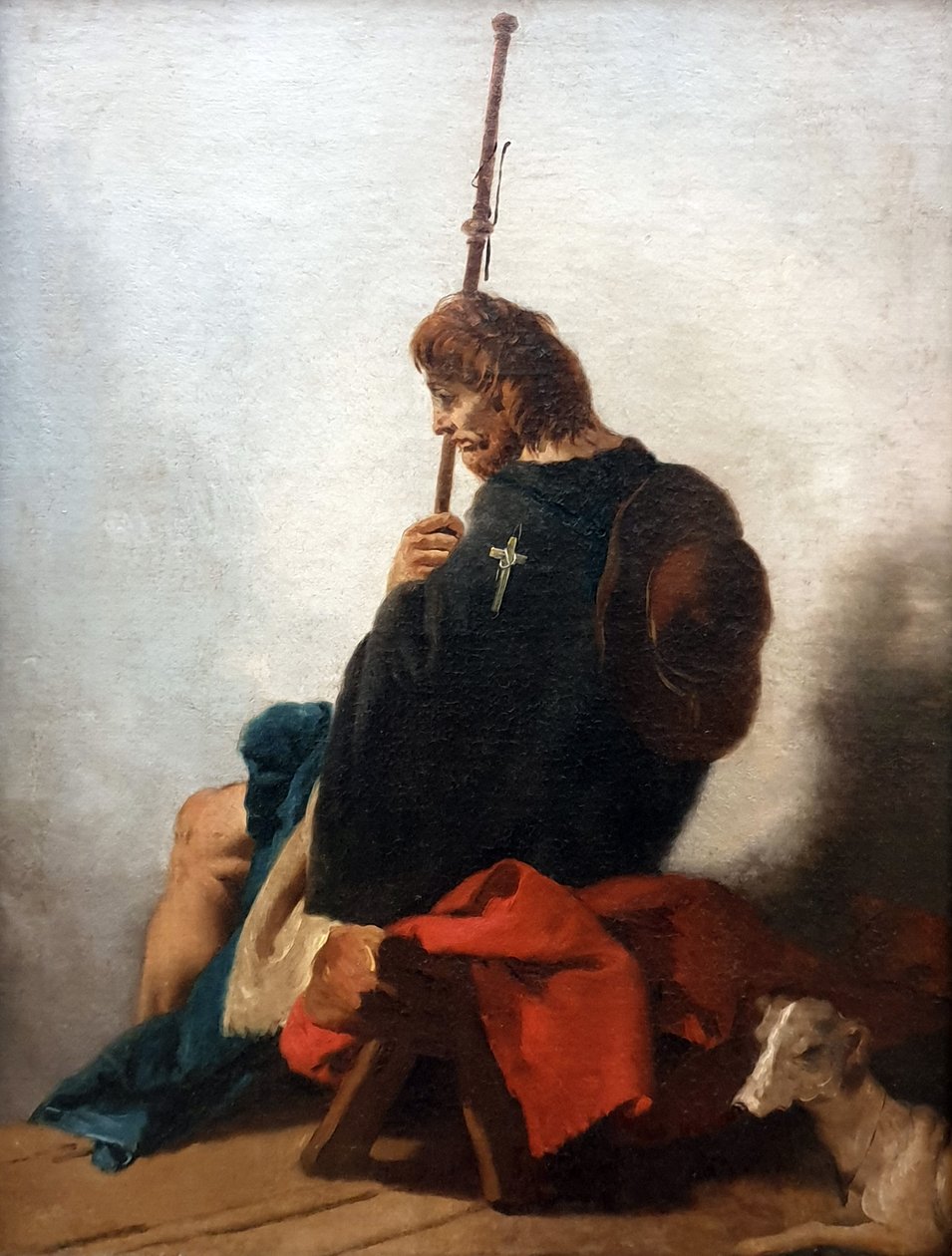 Tysk: Der Heilige Rochus Saint Roch af Giovanni Battista Tiepolo