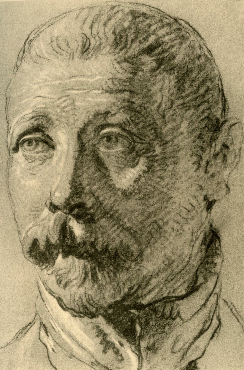 Head of a Bearded Man, midten af det 18. århundrede, 1928 af Giovanni Battista Tiepolo
