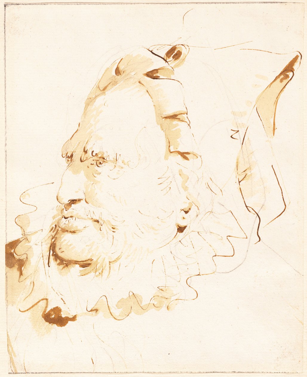 Leder af en tryllekunstner af Giovanni Battista Tiepolo