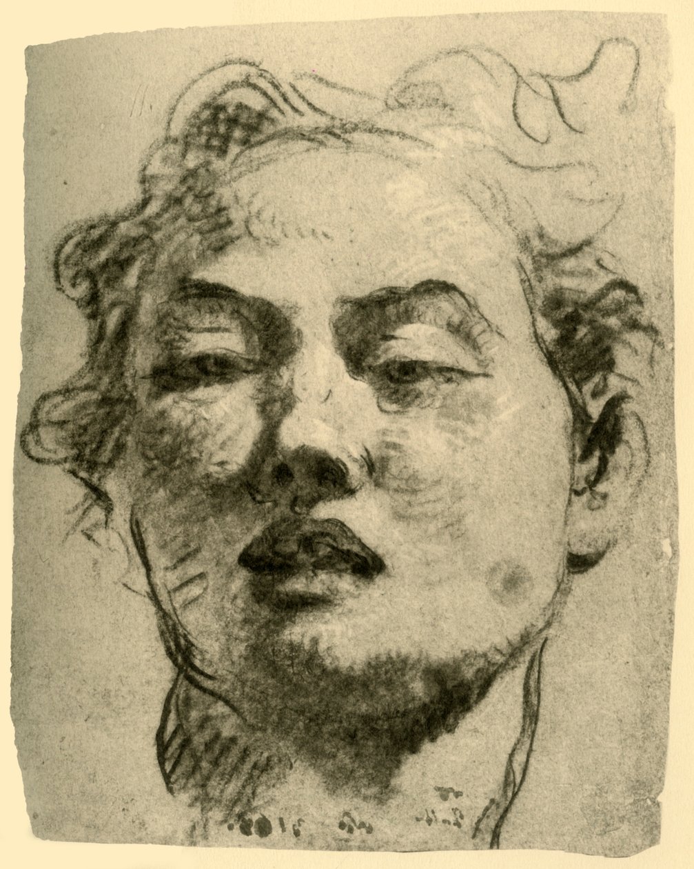 Head of a Youth, midten af det 18. århundrede, 1928 af Giovanni Battista Tiepolo
