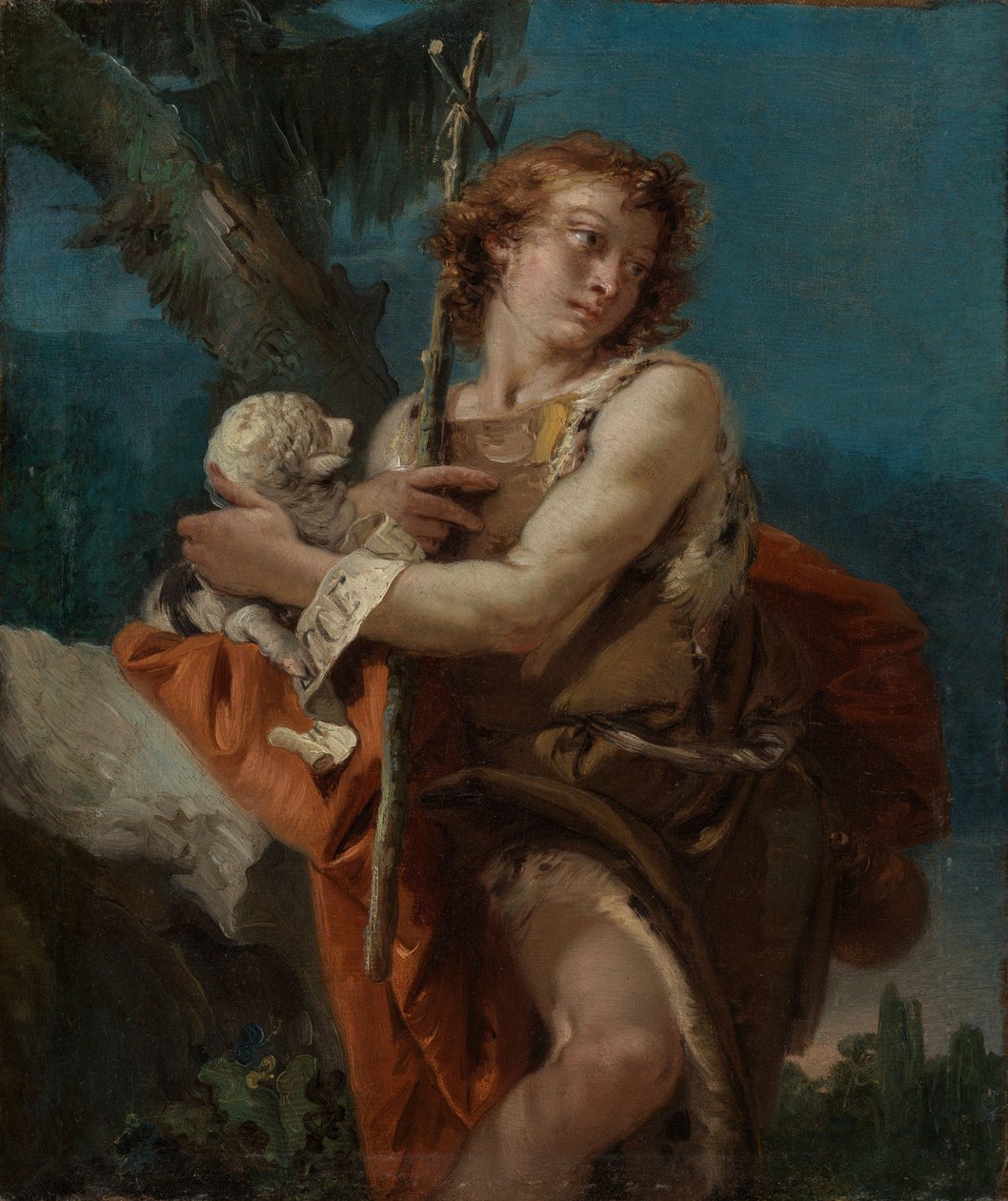 Johannes Døberen af Giovanni Battista Tiepolo