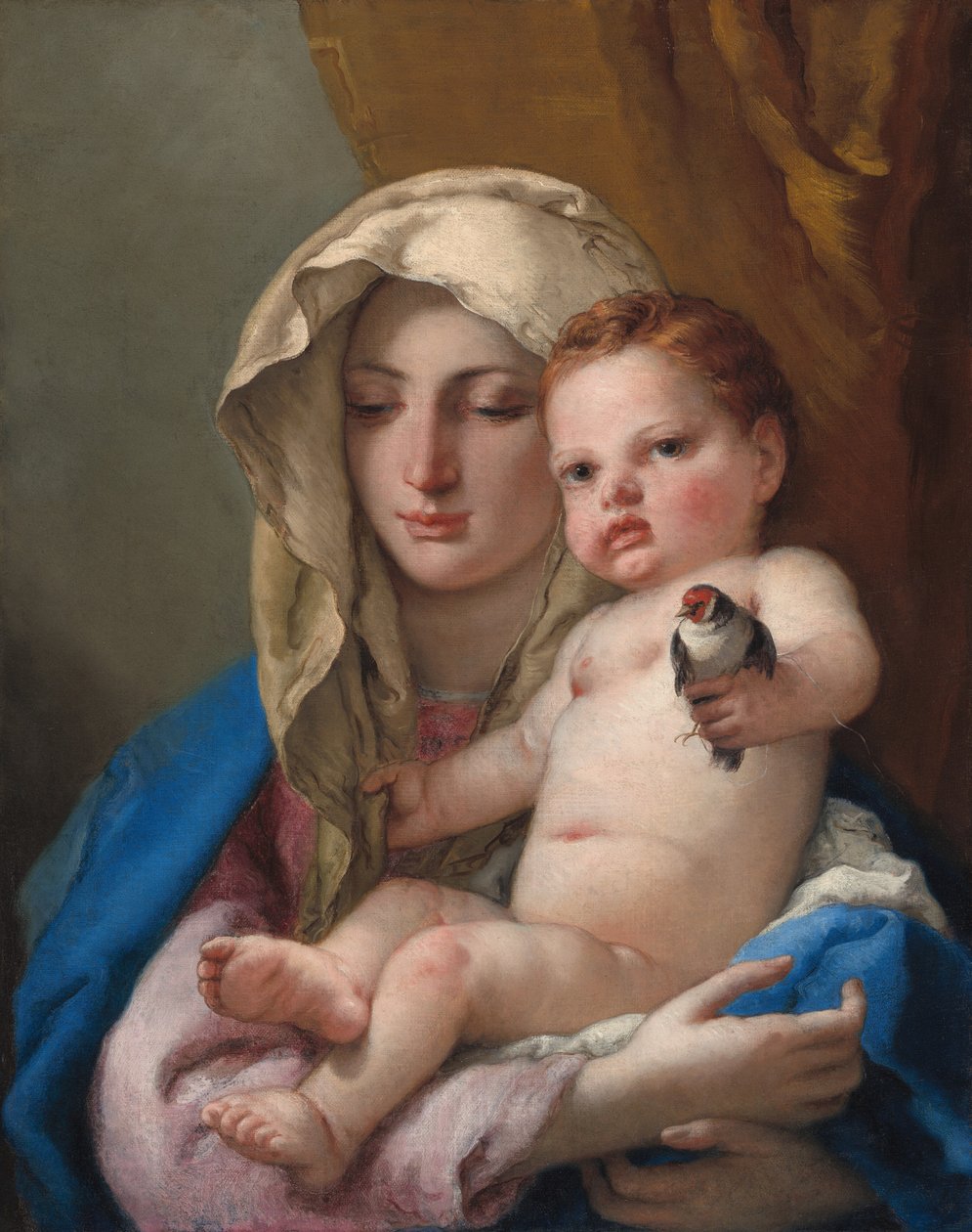 Madonna af Guldfinken af Giovanni Battista Tiepolo