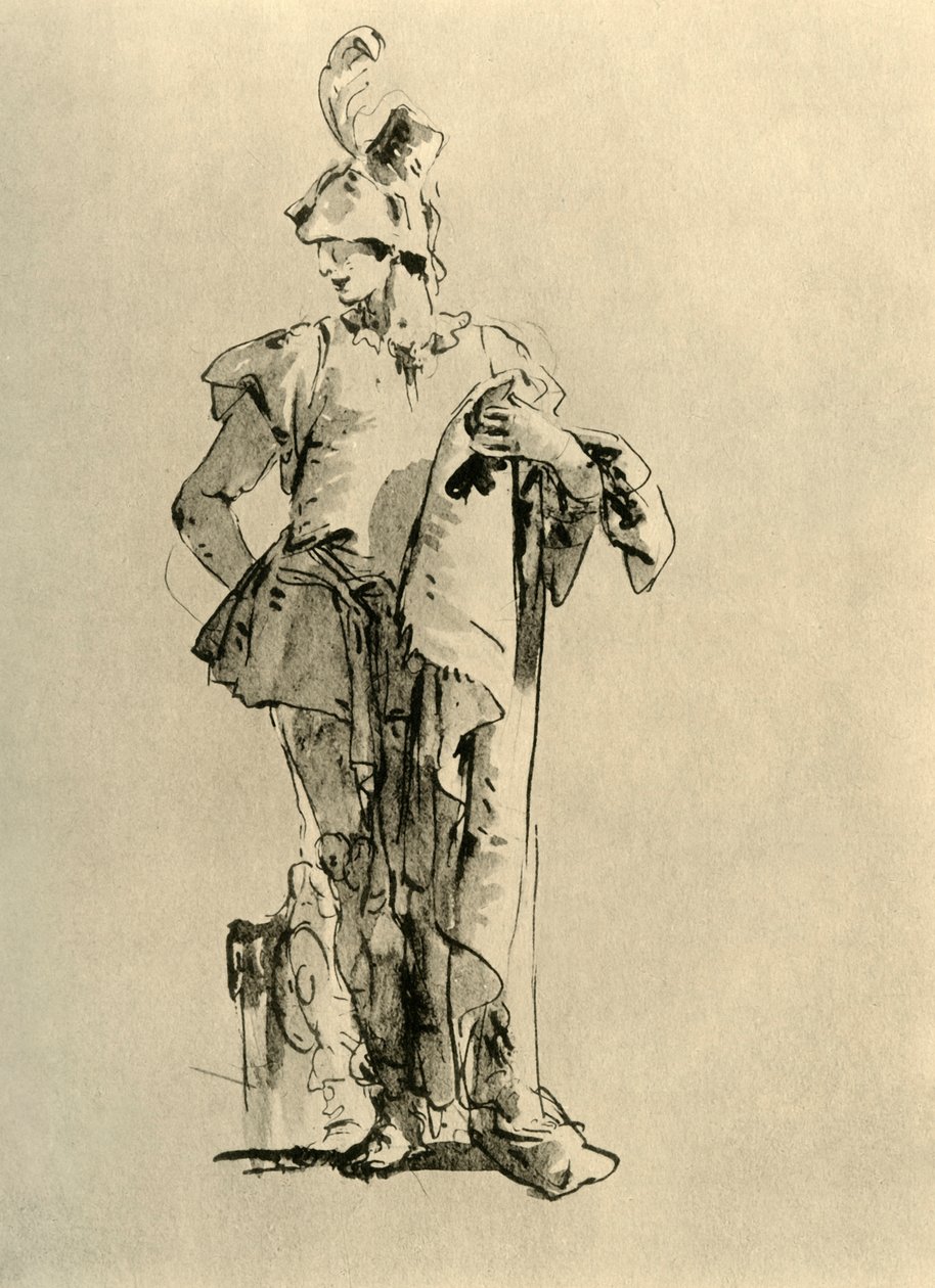 Side, midten af det 18. århundrede, 1928 af Giovanni Battista Tiepolo