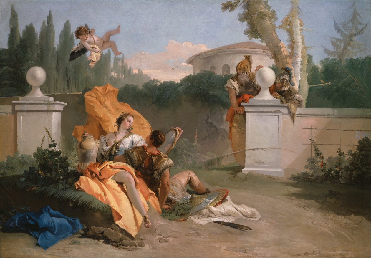 Rinaldo og Armida i hendes have af Giovanni Battista Tiepolo