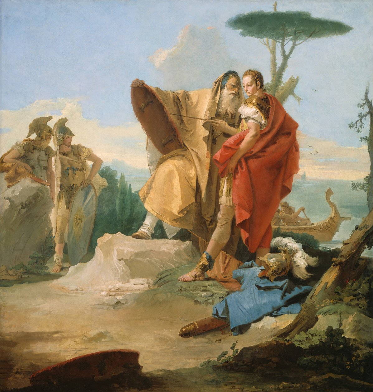 Rinaldo og Magus fra Ascalon, af Giovanni Battista Tiepolo