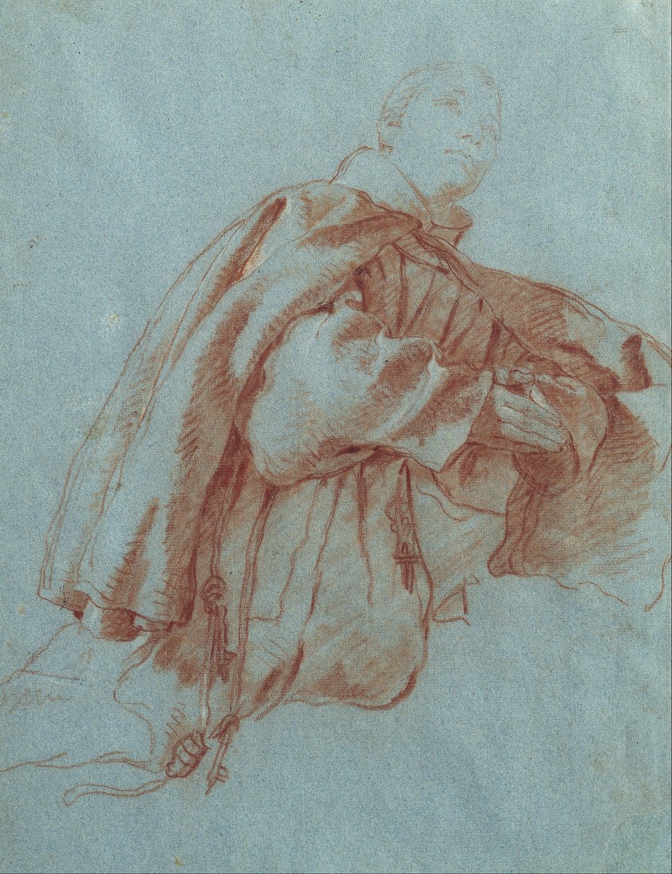 Saint Pascal Baylon af Giovanni Battista Tiepolo