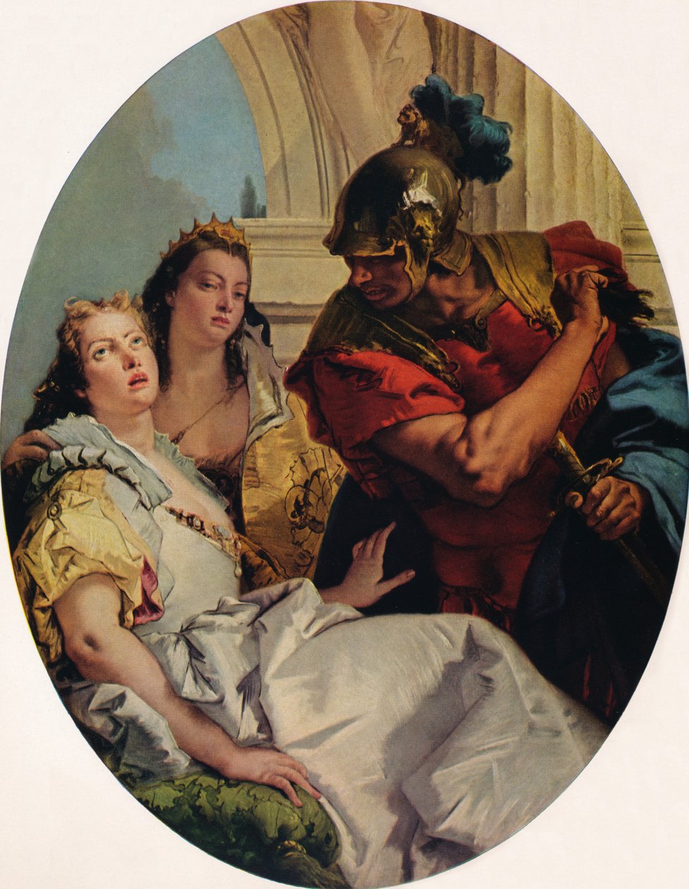 Scene fra oldtidens historie, c1750 af Giovanni Battista Tiepolo