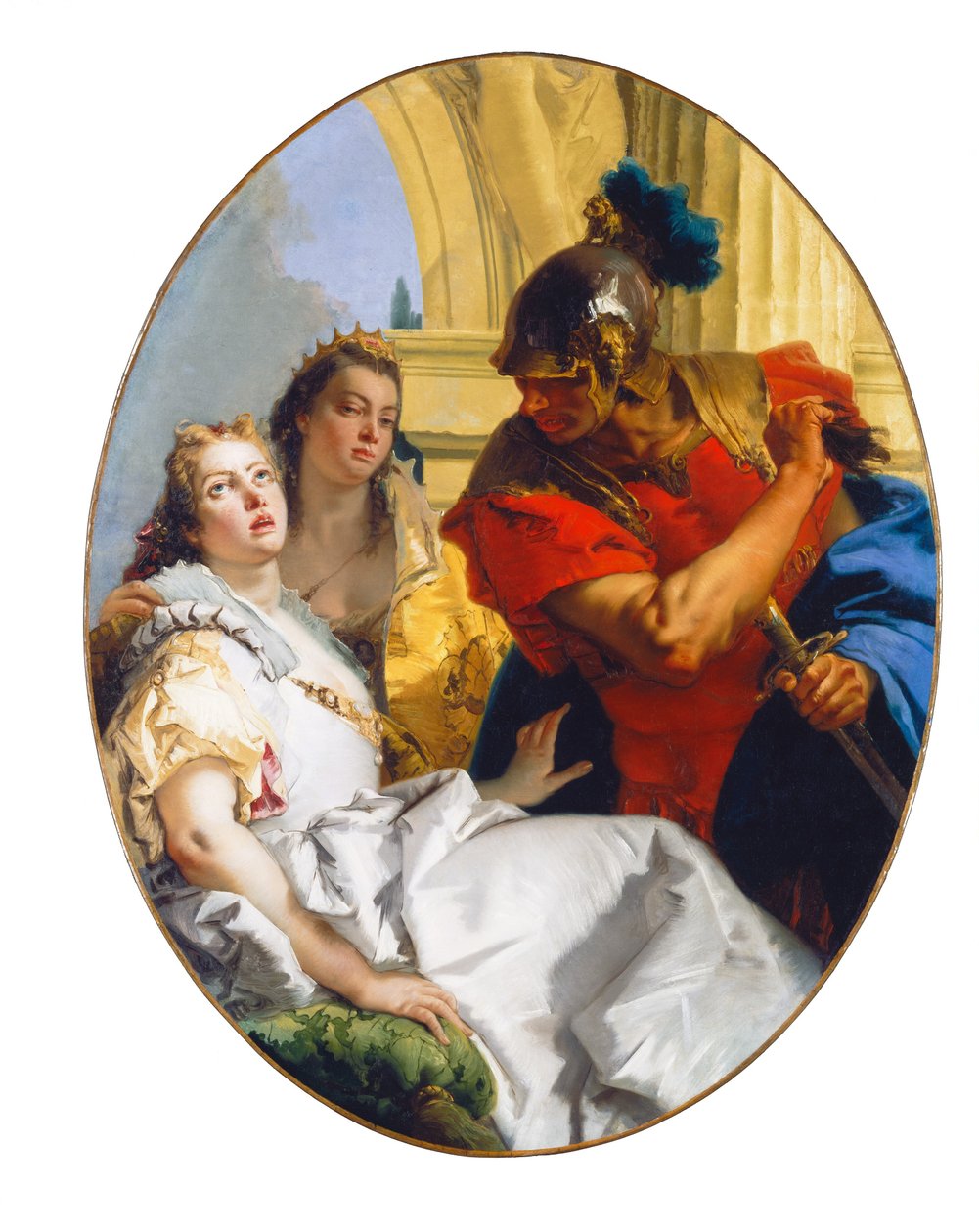 Scene fra oldtidens historie, ca. 1750. af Giovanni Battista Tiepolo