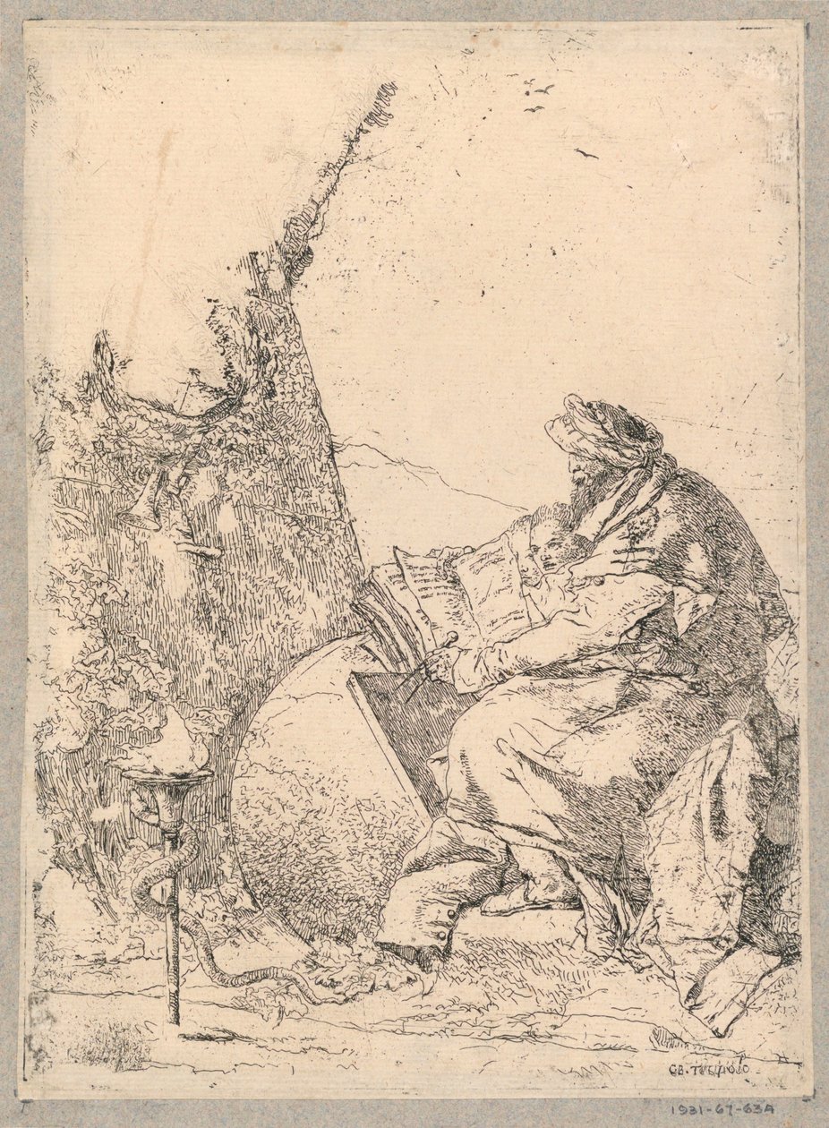 Fantasy vittigheder af Giovanni-Battista Tiepolo