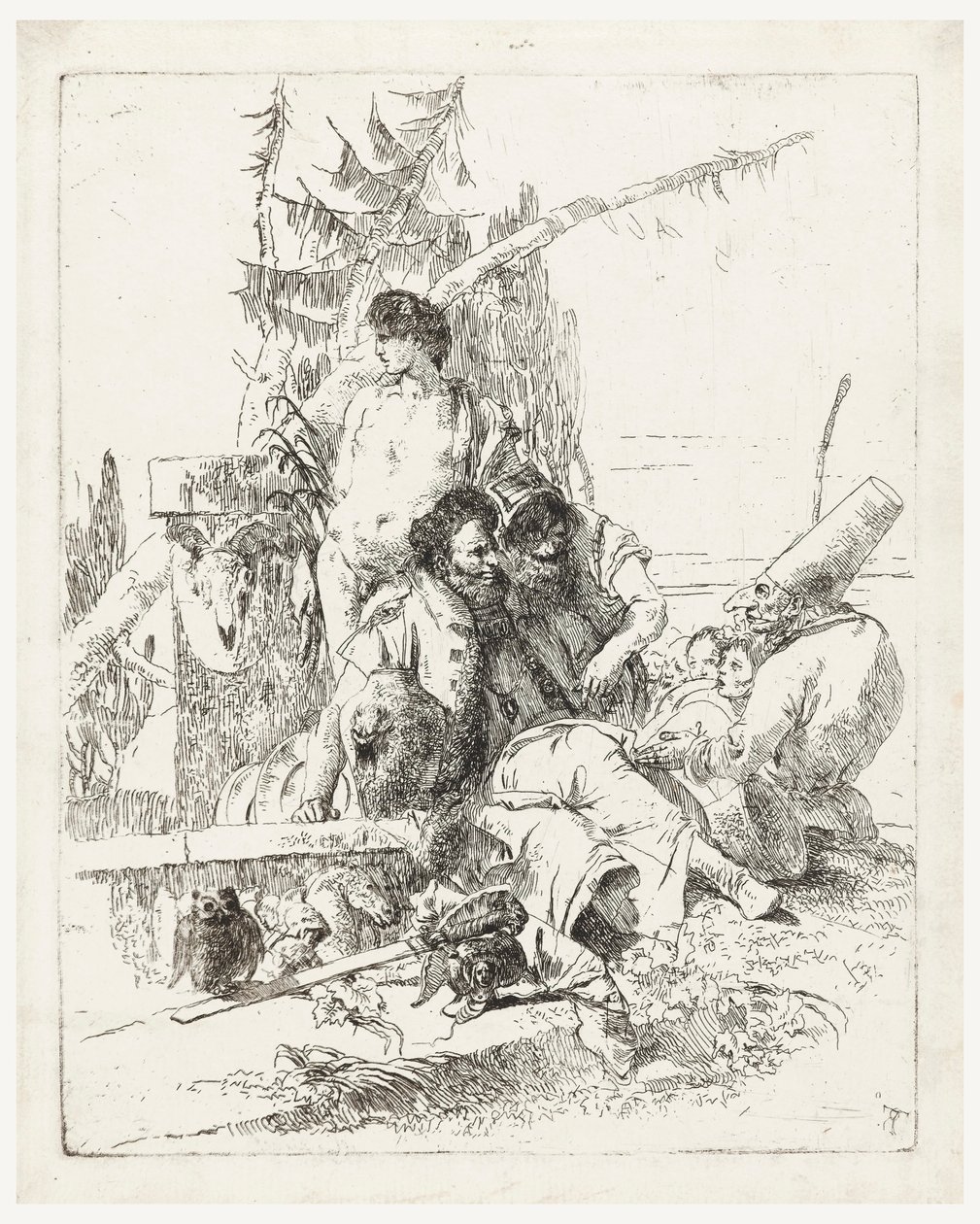 Fantasy vittigheder af Giovanni Battista Tiepolo