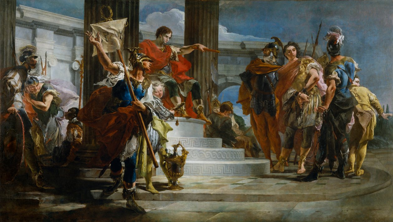 Scipio Africanus befrier Massiva af Giovanni Battista Tiepolo