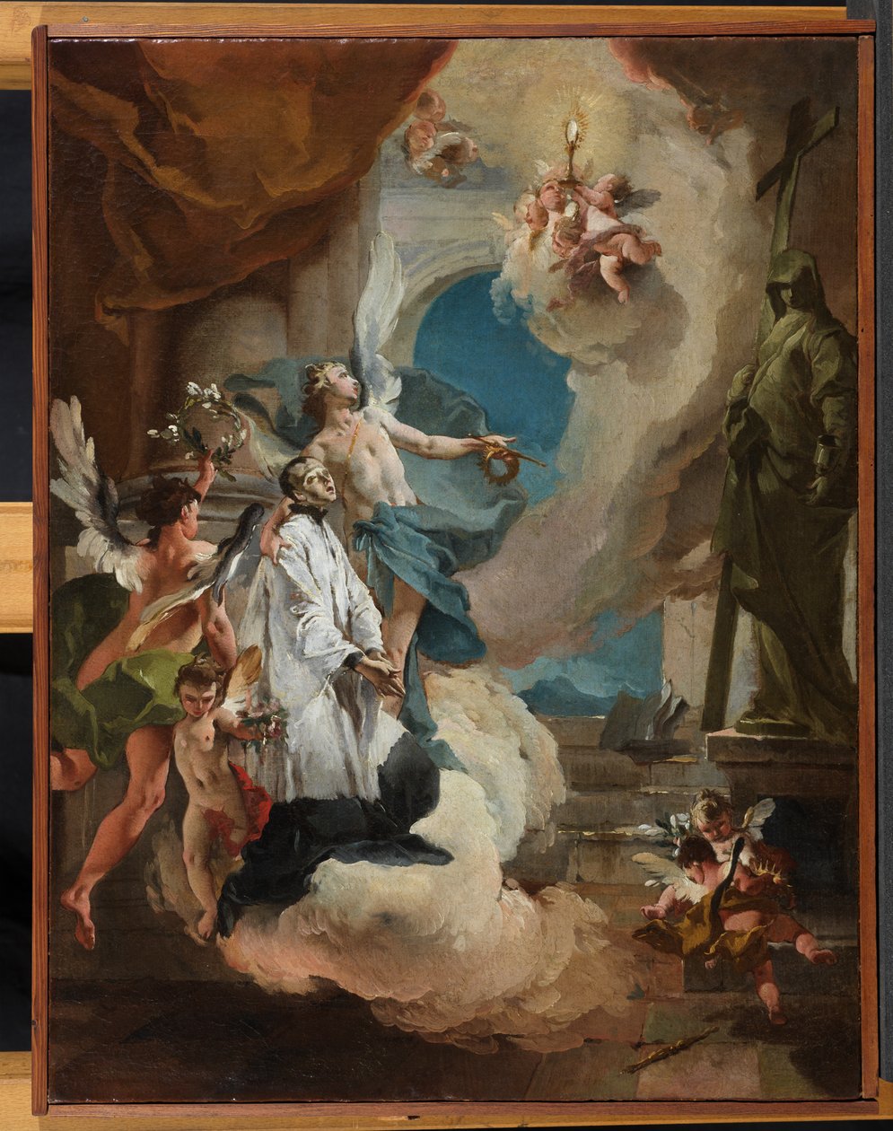Sankt Aloysius Gonzaga i herlighed, c.1726 af Giovanni Battista Tiepolo