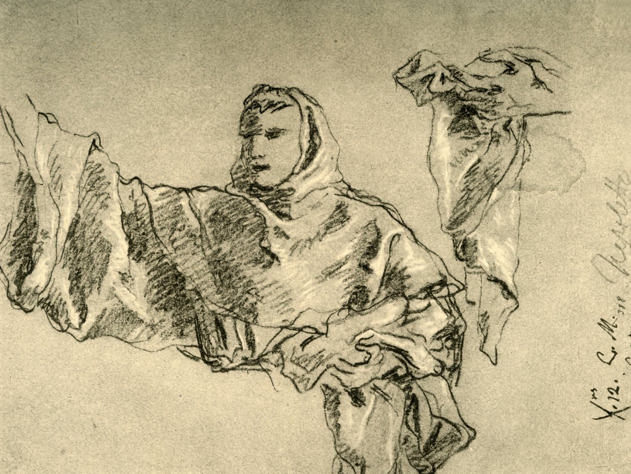 Sankt Antonius af Padua, c1755, 1928 af Giovanni Battista Tiepolo