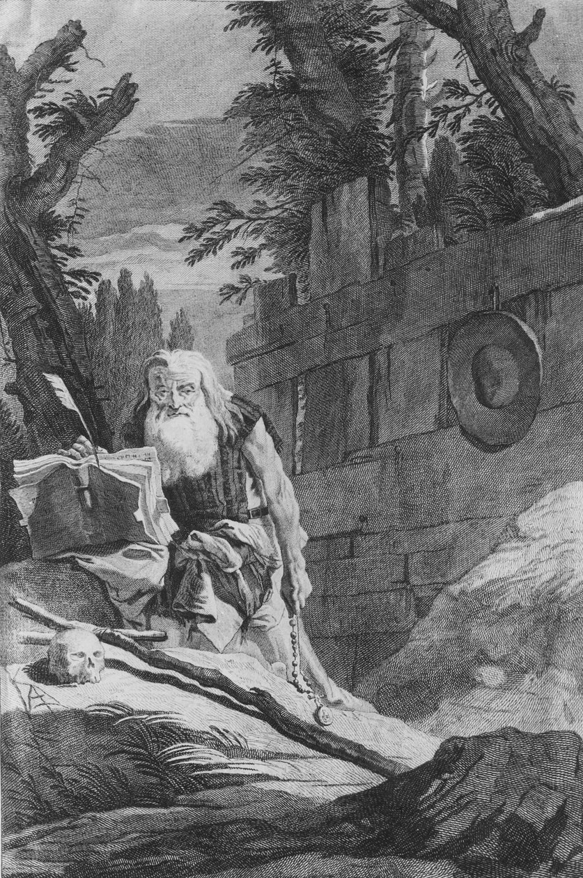 Sankt Hilarion af Giovanni Battista Tiepolo