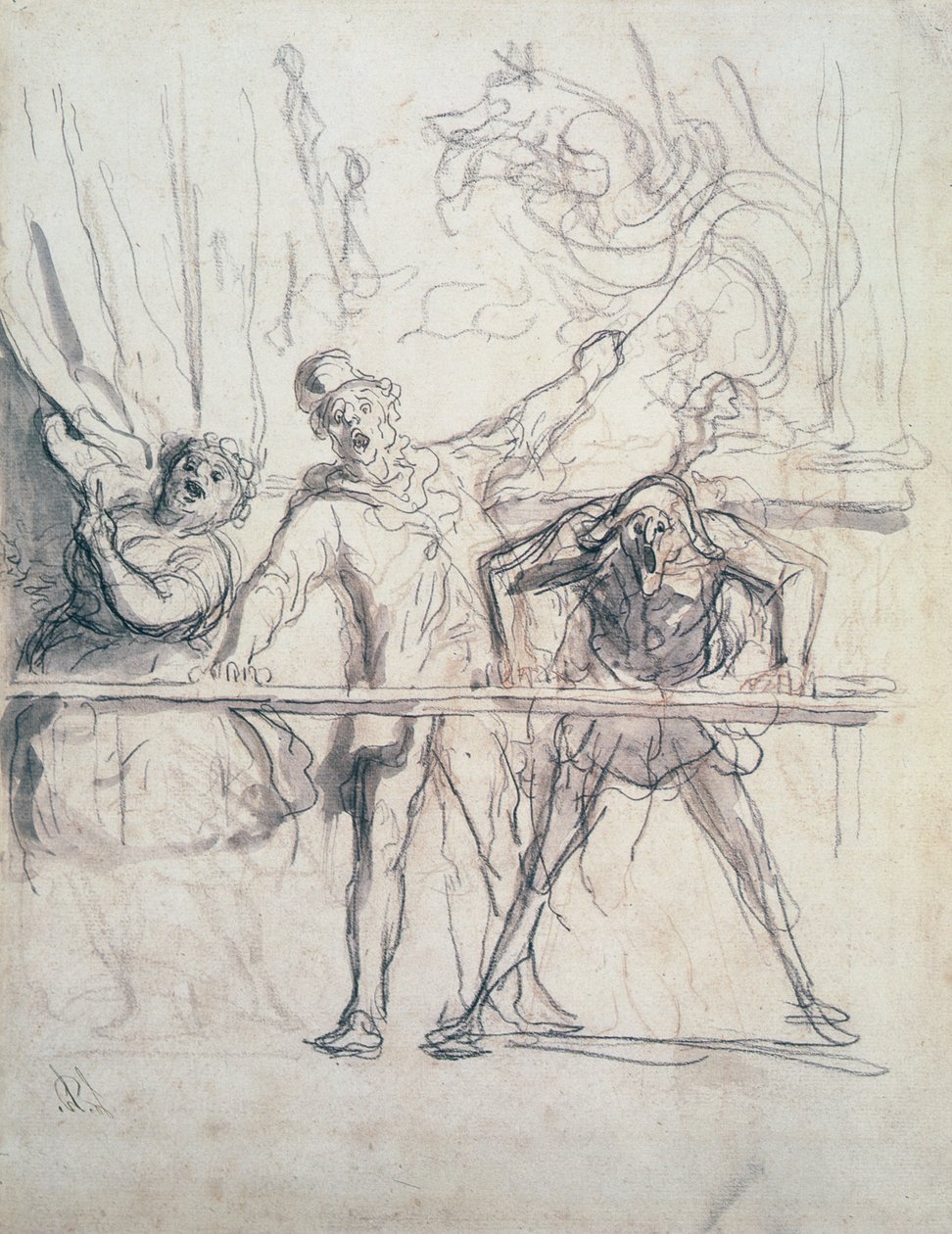 Studie, 1700-tallet. af Giovanni Battista Tiepolo