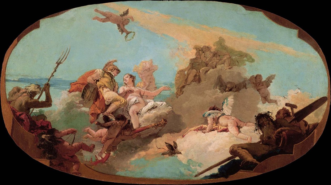 Admiral Vittor Pisanis apoteose af Giovanni Battista Tiepolo