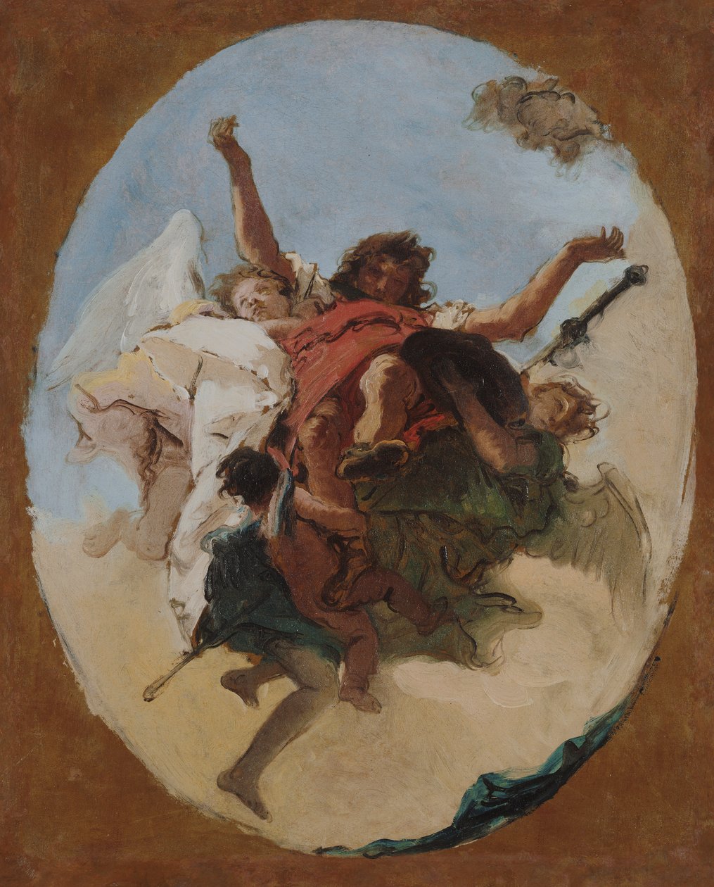 Sankt Rochs apoteose af Giovanni Battista Tiepolo
