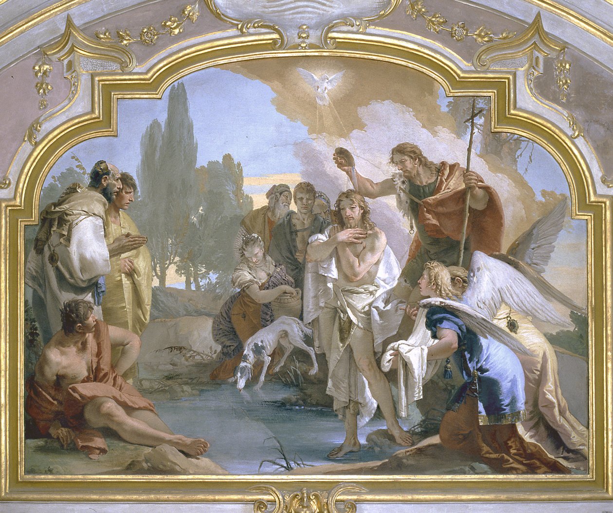 Kristi dåb af Giovanni Battista Tiepolo