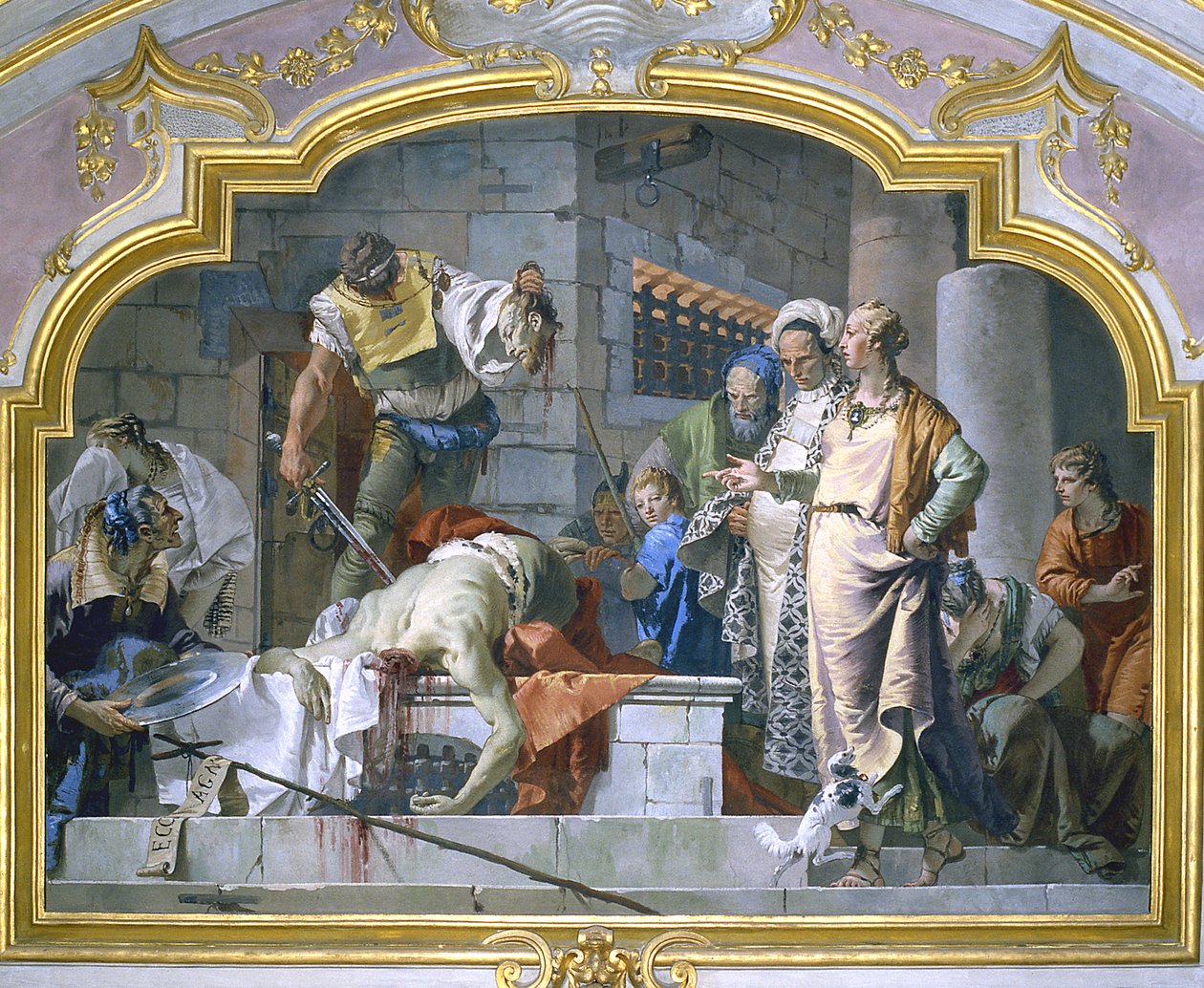Halshugningen af Johannes Døberen, 1732-33 af Giovanni Battista Tiepolo
