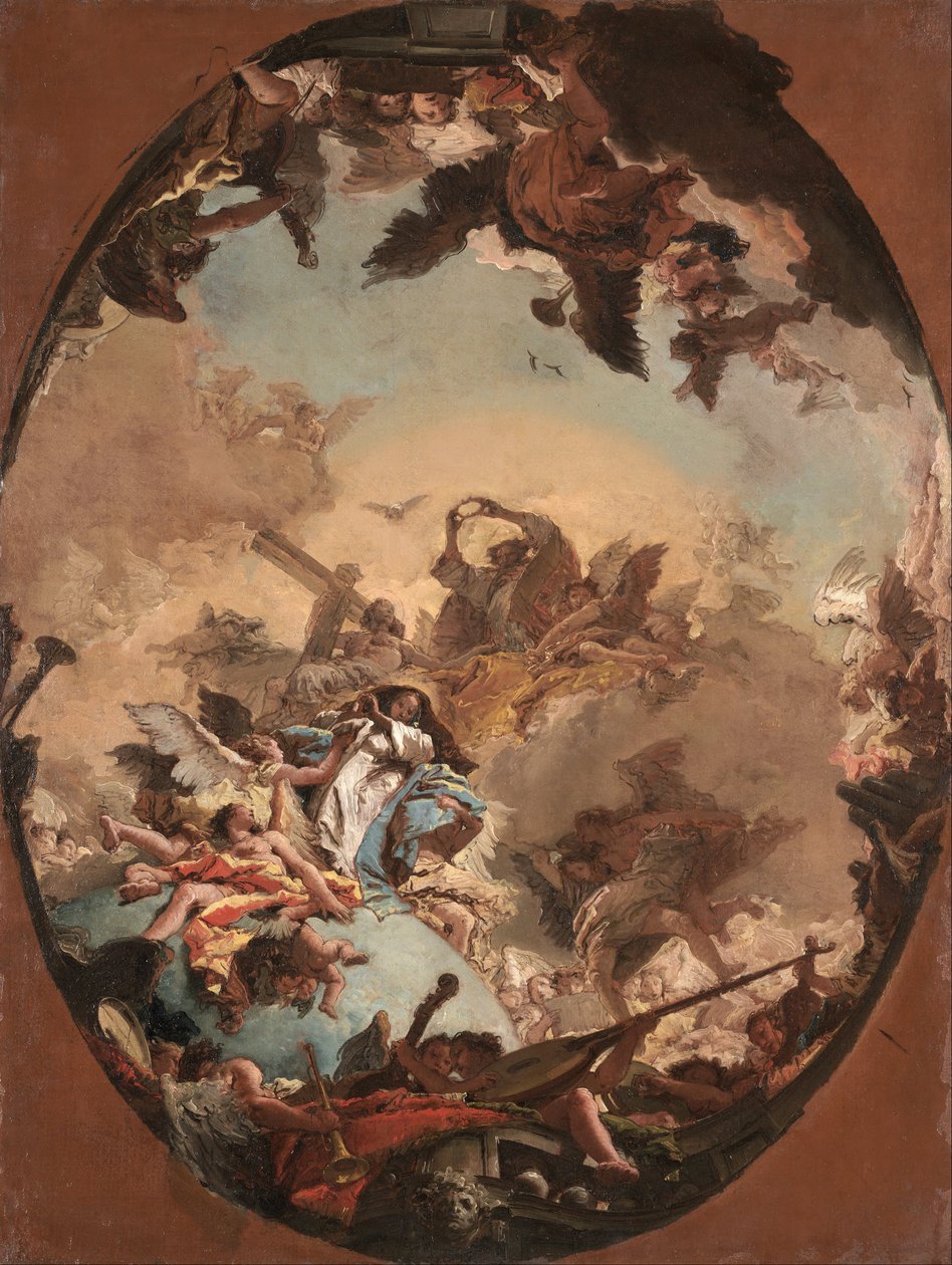 Kroningen af Jomfru Maria af Giovanni Battista Tiepolo