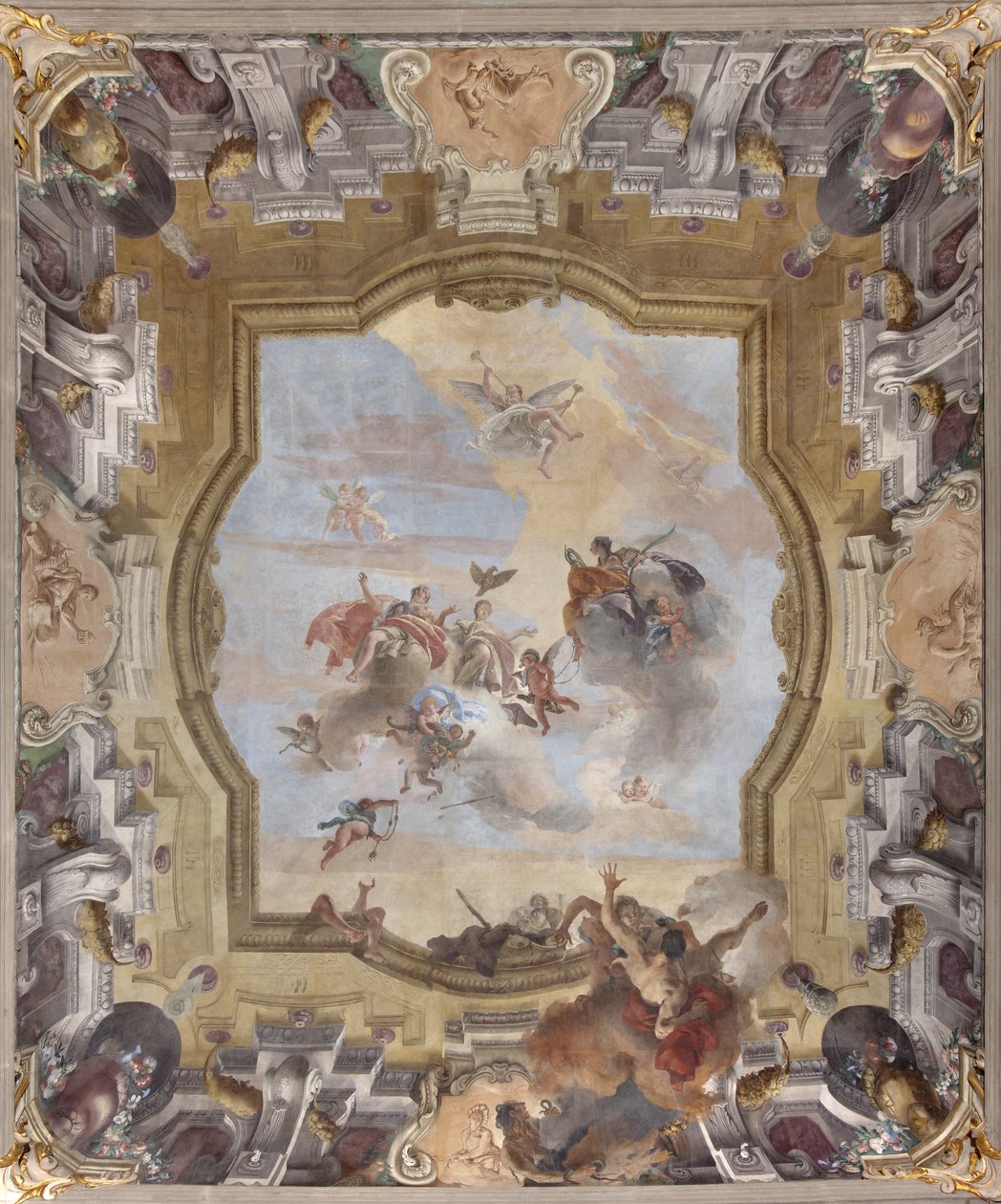 Dæmonernes fald, historier om Scipio, 1731 af Giovanni Battista Tiepolo
