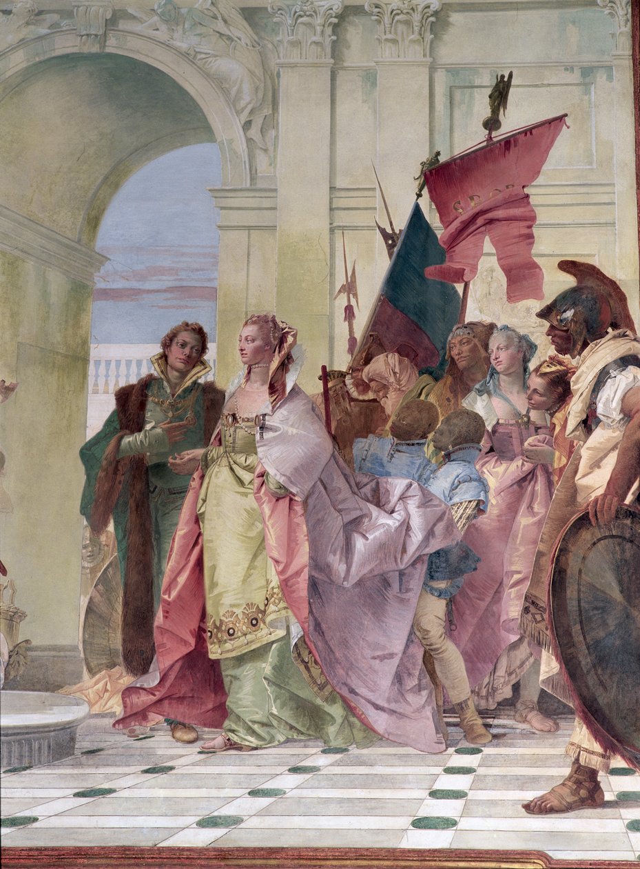 Scipios storsind, detaljer af Giovanni Battista Tiepolo