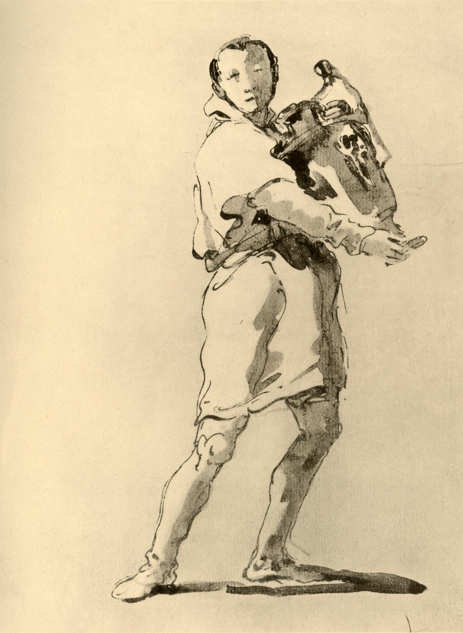 Ungdom med Amfora, midten af det 18. århundrede, 1928 af Giovanni Battista Tiepolo